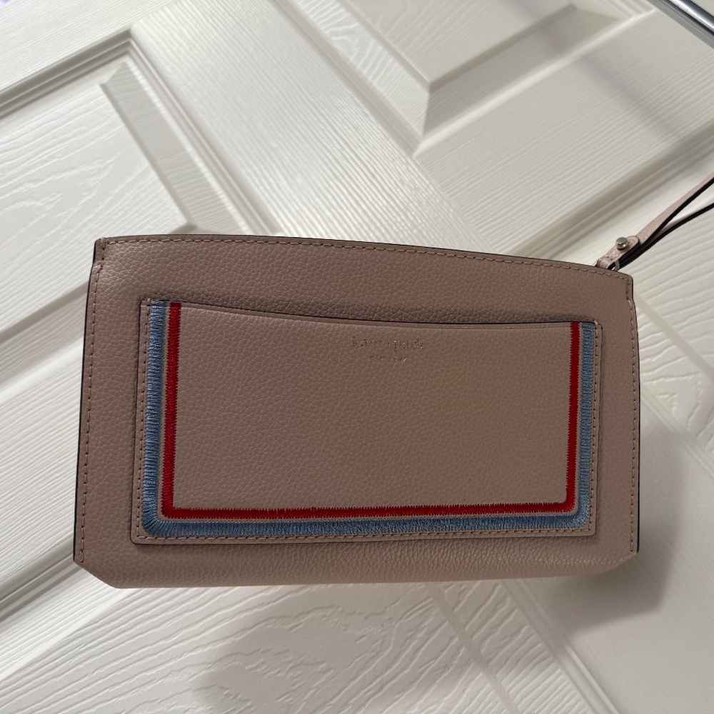 Kate Spade Pink Wristlet  - Like New